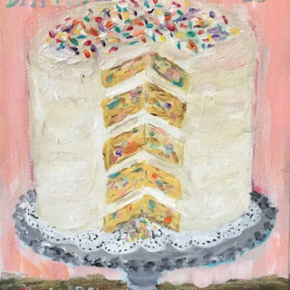 Kelly's Confetti Cake Greeting Card