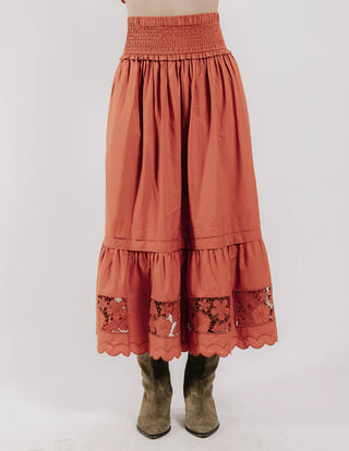 Nolan Skirt in Cinnamon
