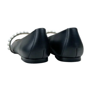 Cara Pearl in Black Leather