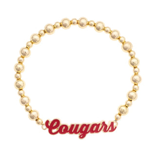 Houston Cougars Autograph Enamel Stretch Bracelet