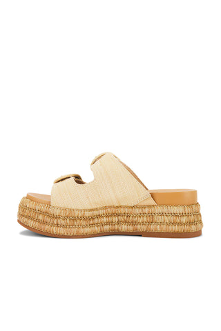 Witny Sandal Light Natural Woven Raffia