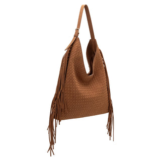 Brynlee Tan Vegan Suede Tote Bag