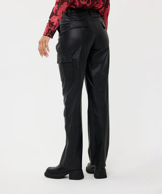 Trousers Cargo Vegan Leather