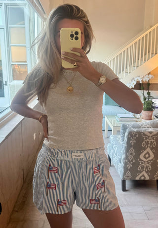 American Flag Shorts
