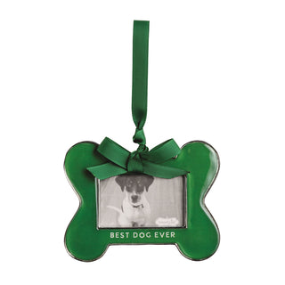 Best Dog Ever Bone Frame Ornament