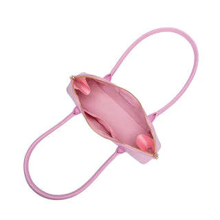 Dakota Pink Recycled Vegan Leather Shoulder Bag