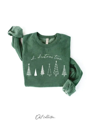 Oh, Christmas Tree Graphic Sweatshirt