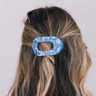 Flat Round Hair Clip | Small