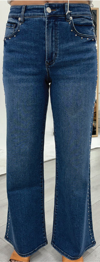 Micah Wide Leg Jean Slate