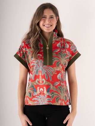 Poppy Pullover in Monkee Maven