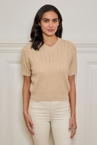 Jean Top in Sable