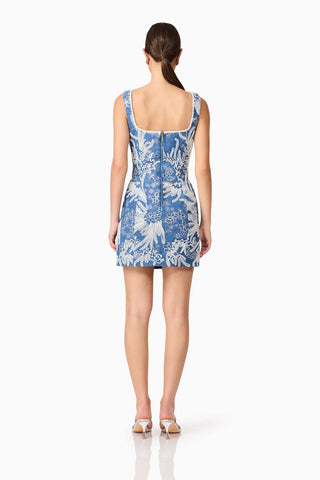 Anneliese Embroidered Mini Dress