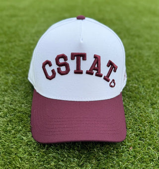 CSTAT True Maroon & White Two-Tone Standard