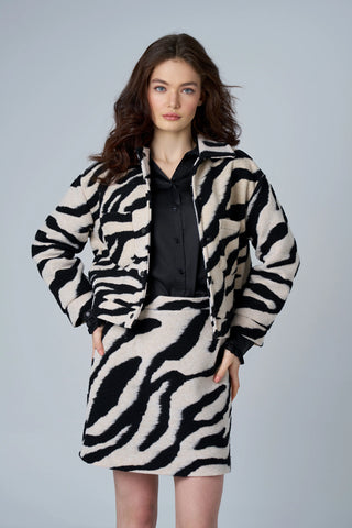 Zebra Print Jacket