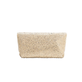 Fayth Gold Rhinestone Wristlet