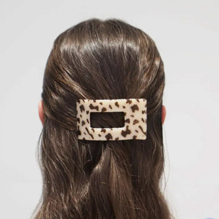 Flat Rectangle Hair Clip | Small