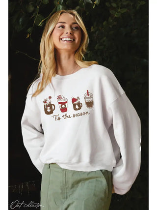 'tis the Season Mid Graphic Sweatshirt