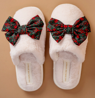 On Cloud Nine Slippers-Betty Bow A Merry Moment