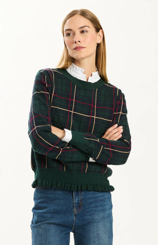 Haley Novelty Ruffle Sweater