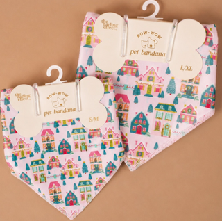 Bow-Wow Pet Bandana Sugarplum Lane