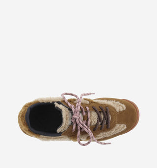 Saturno Faux Shearling & Suede