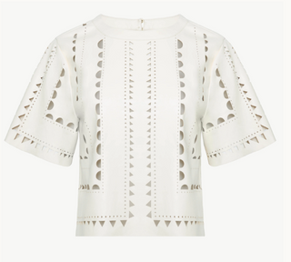 Anisa Top - Vegan Leather