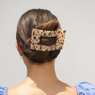 Flat Rectangle Hair Clip | Large