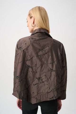 Jacquard Memory Asymmetrical Jacket