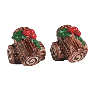 Yule Log Salt & Pepper Set