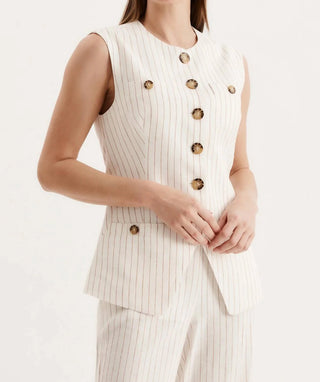 Kate Striped Vest