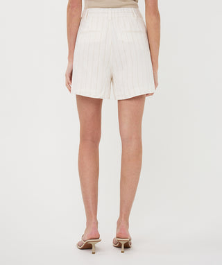 Shorts Linen Striped