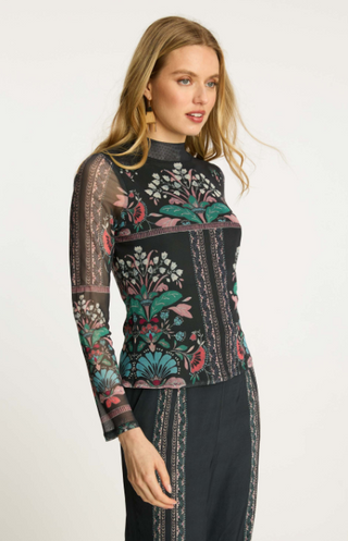 Marta Top in Twilight Bloom