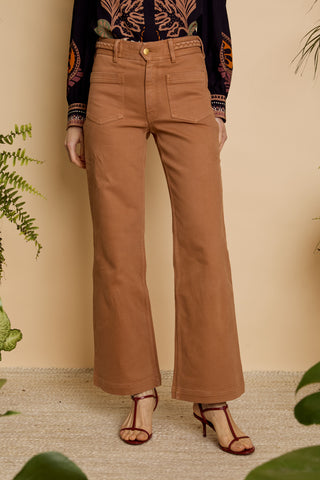 Sienna Pant in Biscuit