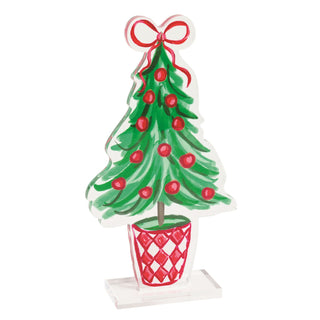 Small Topiary Acrylic Sitter