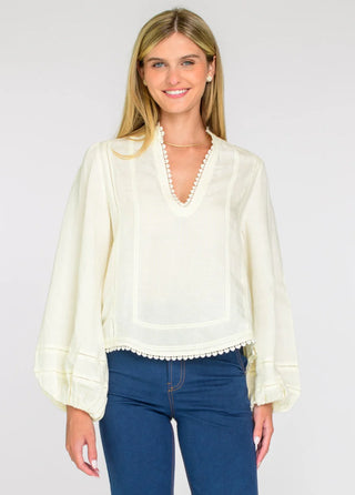 Katie Top in Vanilla