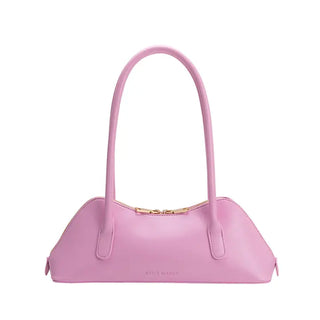 Dakota Pink Recycled Vegan Leather Shoulder Bag