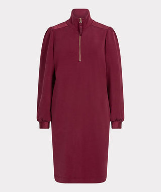 Front zip modal dress