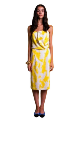 Lemon Stroke Dress