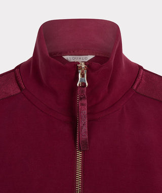 Front zip modal dress