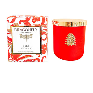 Gia Tree Candle-Red