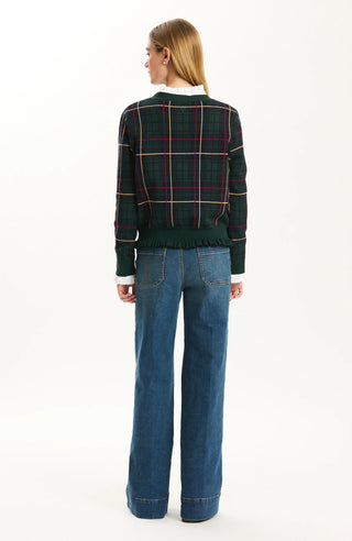 Haley Novelty Ruffle Sweater