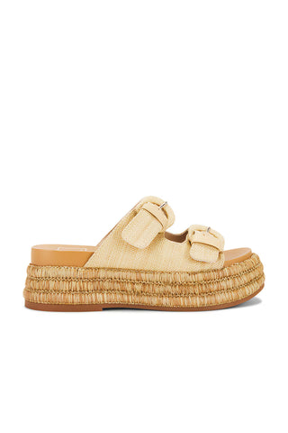 Witny Sandal Light Natural Woven Raffia