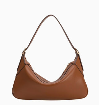Nicolette Saddle Recycled Vegan Shoulder Bag
