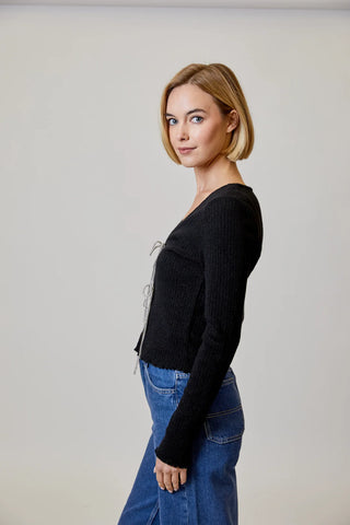 Crystal Bow Cardi
