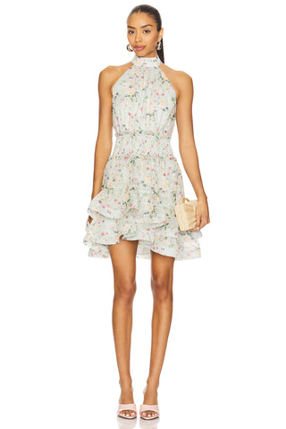 Milena Halter Mini Dress