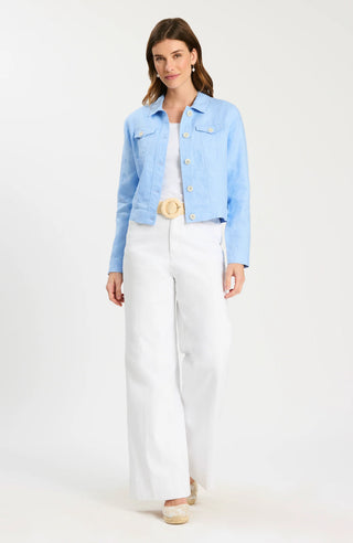 Corey Linen Jean Jacket