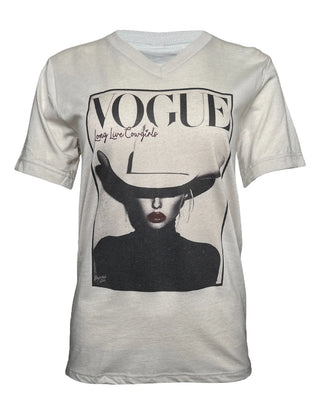 Vogue Cowgirl Tee