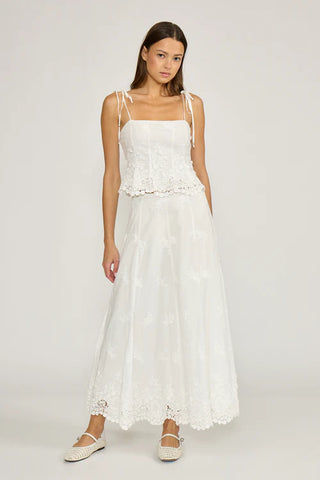 Jolene Eyelet Skirt