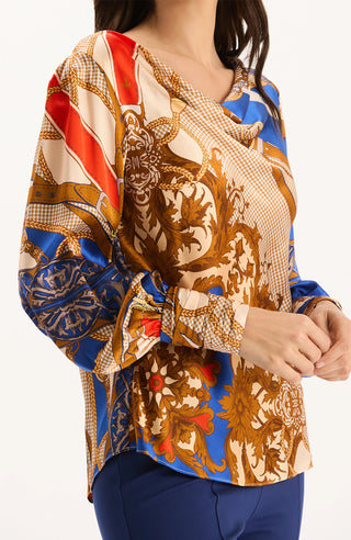 Olivia Silk Status Blouse