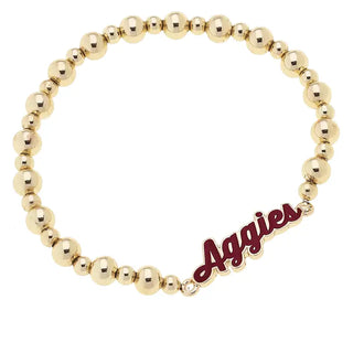 Texas A&M Aggies Autograph Enamel Stretch Bracelet
